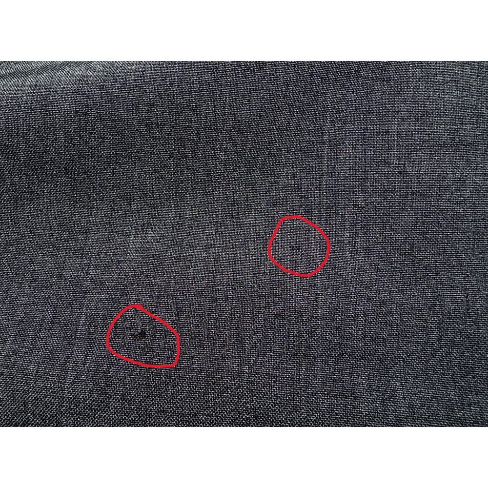 Bluffworks Pants Relaxed Dark Gray Work Performance Golf Mens 36x36 (Act. 36x34) - Picture 11 of 16